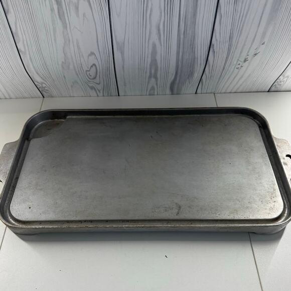 Vintage Chef Way Cast Aluminum Griddle # 404 Camping Pancakes Outdoor - Picture 1 of 9